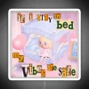 RGB Neon Bedroom Sign with Safety Vibes and Relaxing Ambiance