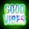 Modern home decor statement with customizable colorful RGB neon ambiance.