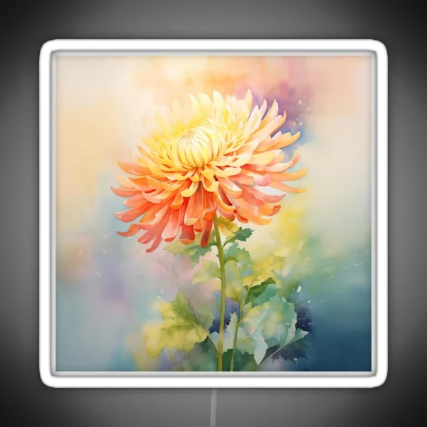 Vibrant Petals RGB Neon Sign