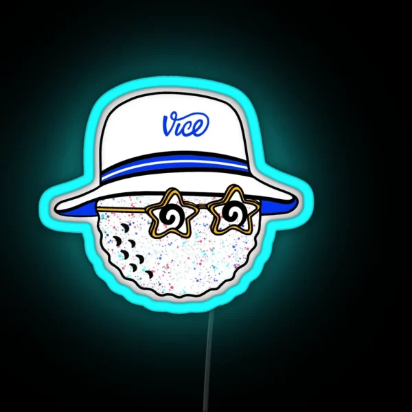 Vice Golf Ball RGB Neon Sign
