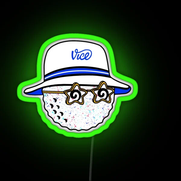 Vice Golf Ball RGB Neon Sign