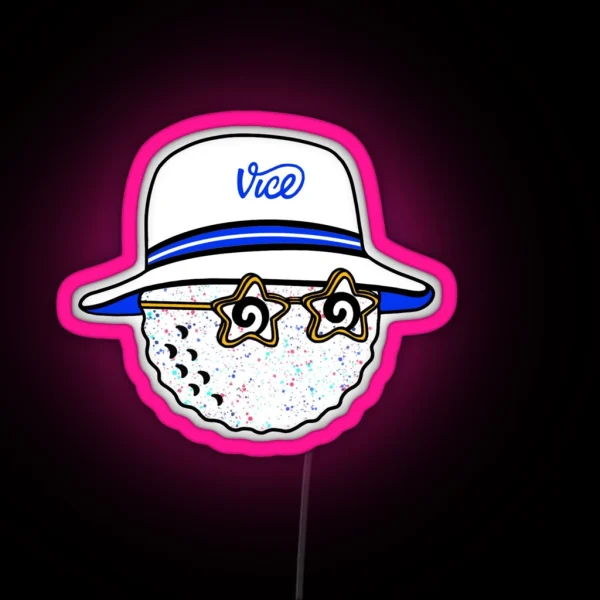 Vice Golf Ball RGB Neon Sign