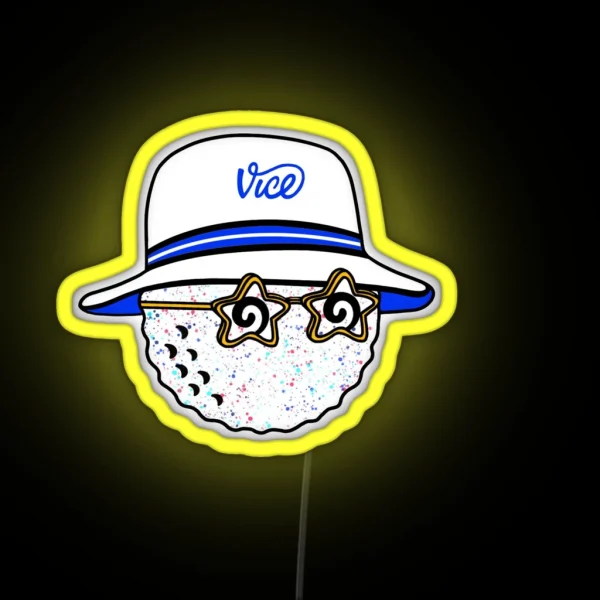 Vice Golf Ball RGB Neon Sign