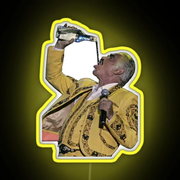 Vicente Fernandez Tequila RGB Neon Sign