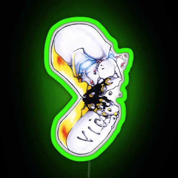 Vicodin Pill RGB Neon Sign