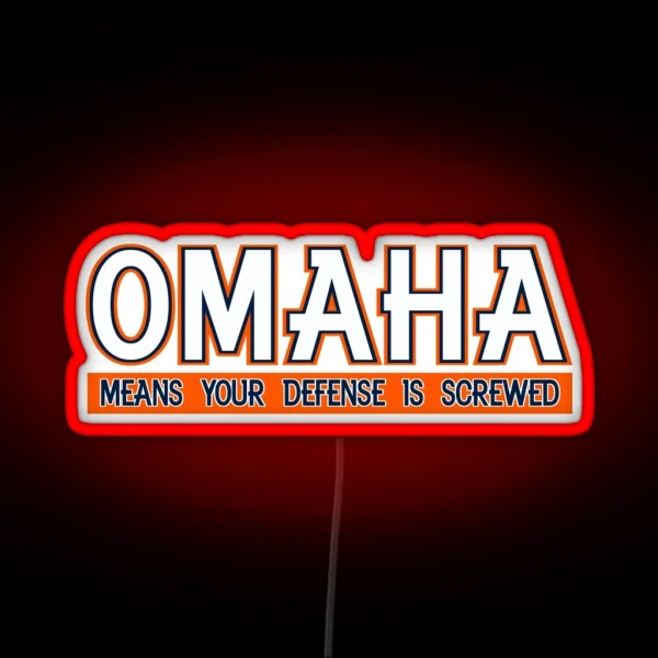 VICTRS OMAHA RGB Neon Sign