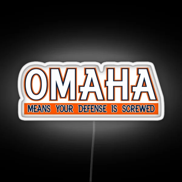 VICTRS OMAHA RGB Neon Sign