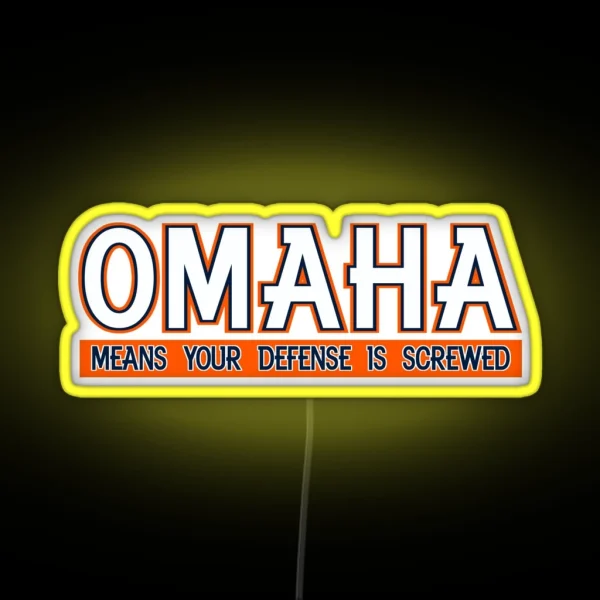 VICTRS OMAHA RGB Neon Sign