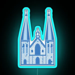 Villanova Church RGB Neon Sign