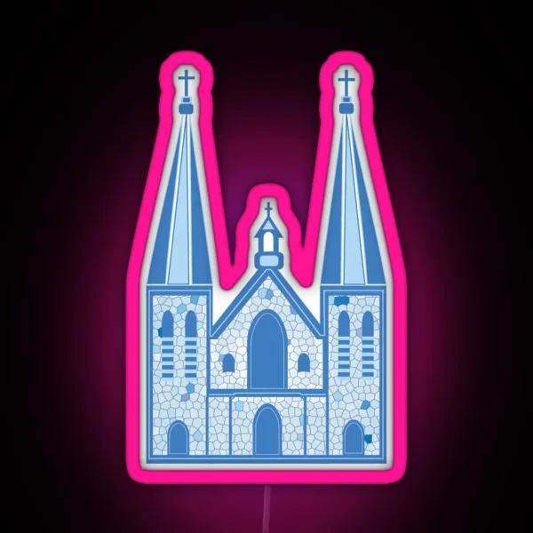 Villanova Church RGB Neon Sign