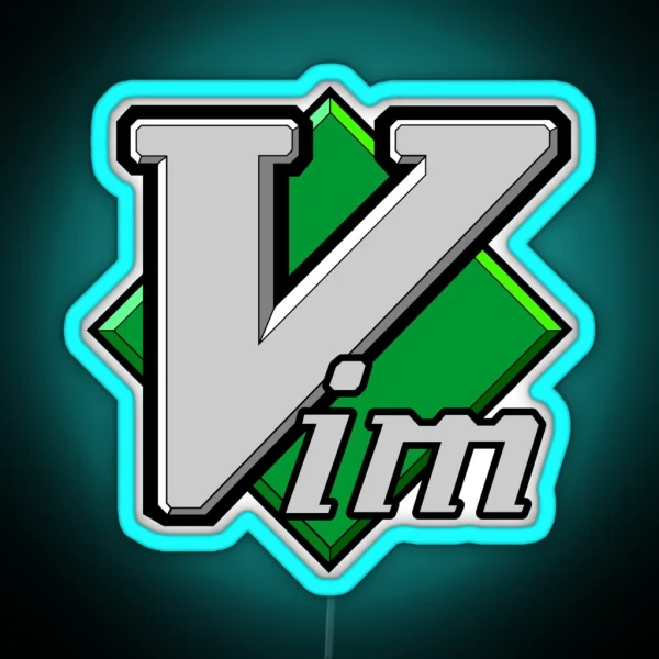VIM RGB Neon Sign