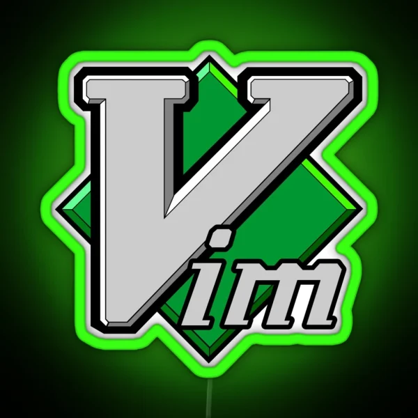 VIM RGB Neon Sign