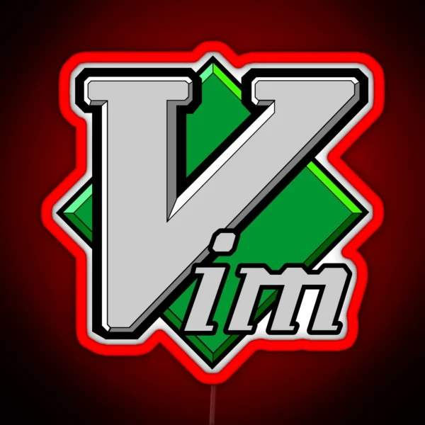 VIM RGB Neon Sign