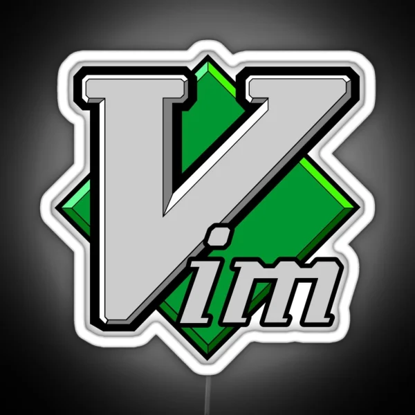 VIM RGB Neon Sign