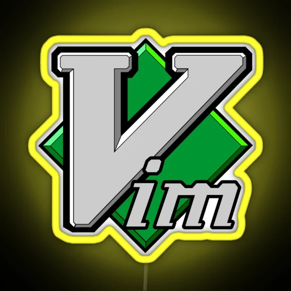 VIM RGB Neon Sign