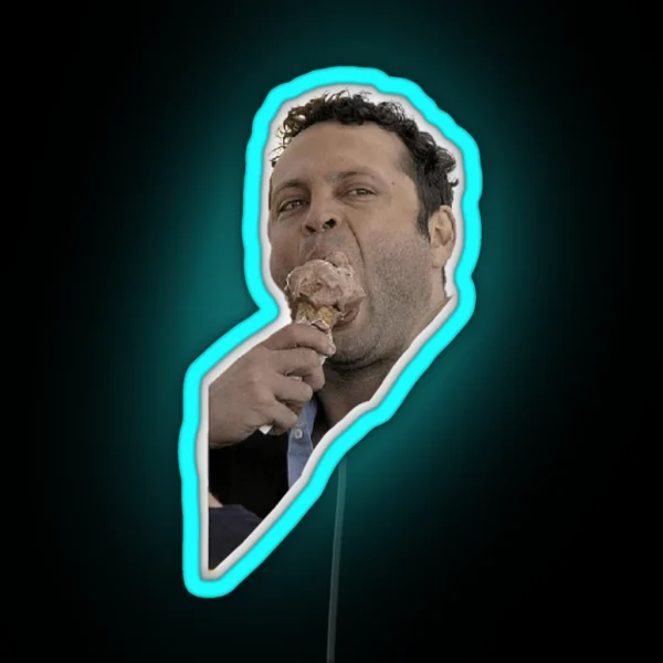 Vince Vaughn Icecream RGB Neon Sign