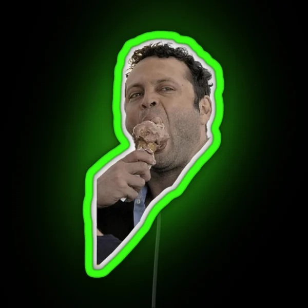 Vince Vaughn Icecream RGB Neon Sign