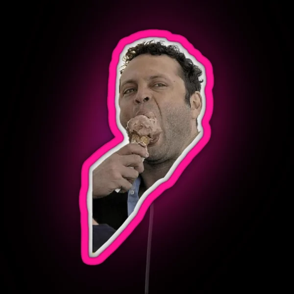 Vince Vaughn Icecream RGB Neon Sign
