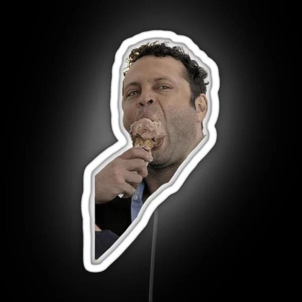 Vince Vaughn Icecream RGB Neon Sign