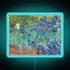 Unique Vinyl Art Decorative Van Gogh Inspired Neon Sign Illumination