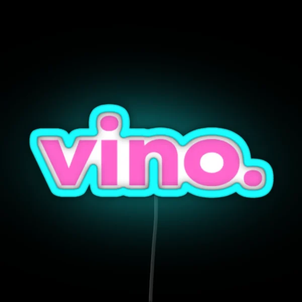 Vino RGB Neon Sign