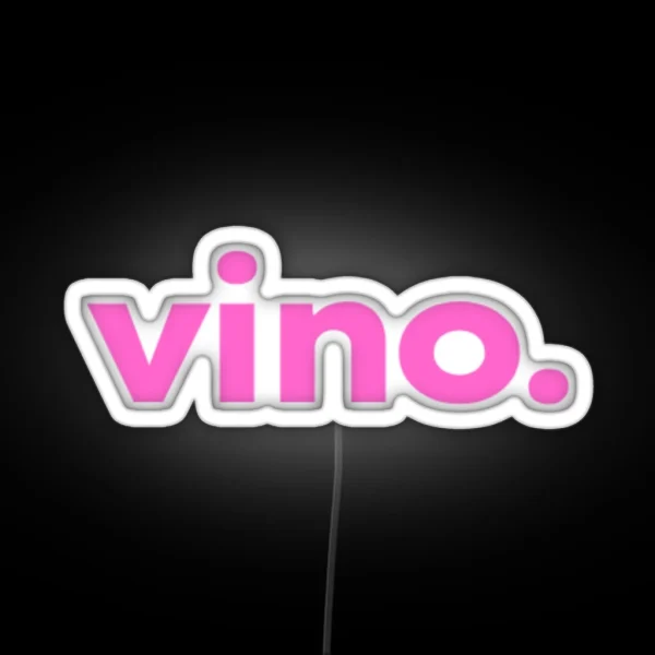 Vino RGB Neon Sign