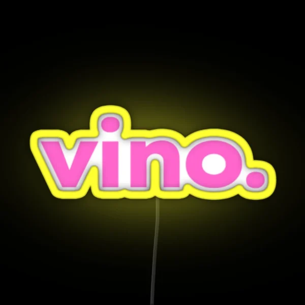 Vino RGB Neon Sign