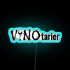 RGB Neon Wine Lover Sign, Perfect Gift for Vintner Enthusiasts
