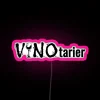 RGB Neon Wine Lover Sign for Enthusiasts and Connoisseurs Decoration