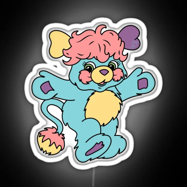 Vintage 80s Popple RGB Neon Sign