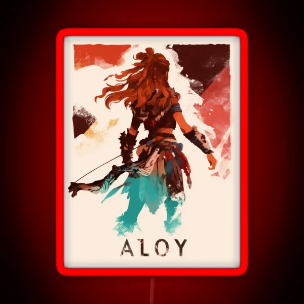 Vintage Aloy RGB Neon Sign