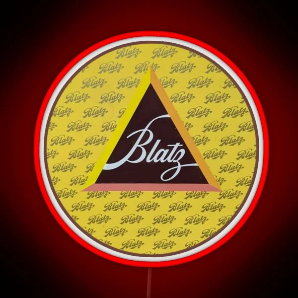 Vintage Blatz Beer Blatz Brewing Co Milwaukee Wisconsin RGB Neon Sign