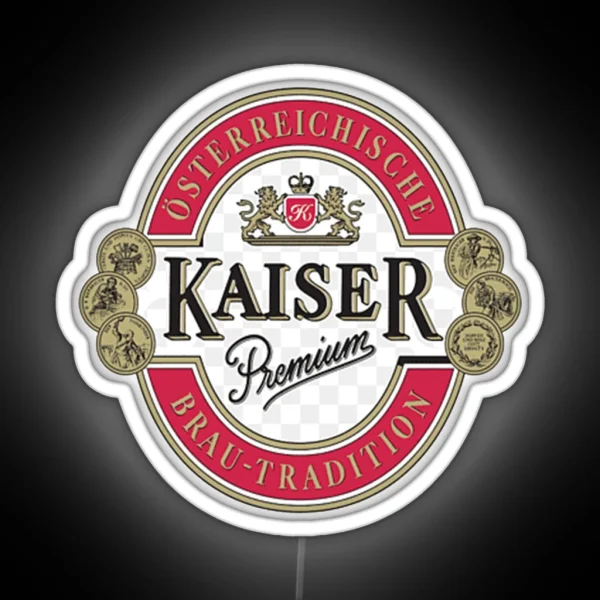 Vintage Brauerei Wieselburg Henninger Kaiser RGB Neon Sign
