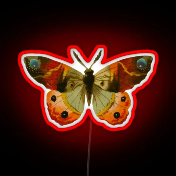 Vintage Butterfly RGB Neon Sign