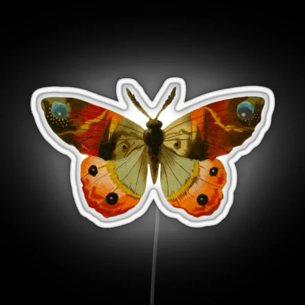 Vintage Butterfly RGB Neon Sign