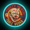 Retro style Cheap Table Vodka RGB Neon Bar Sign Decor