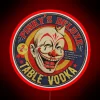 Eye-catching vintage cheap table vodka drink bar neon sign decoration.