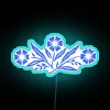 Vibrant Cornflower Color Changing LED Neon Sign Lighting Decor Room Accent