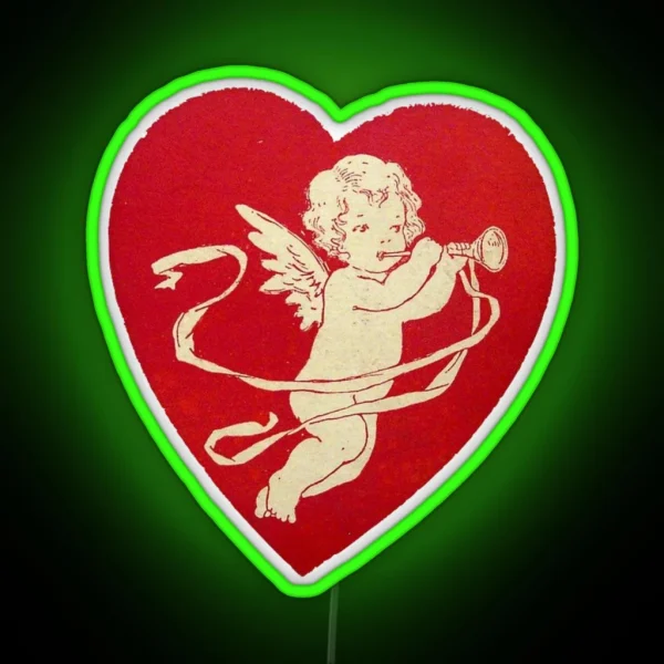 Vintage Cupid RGB Neon Sign