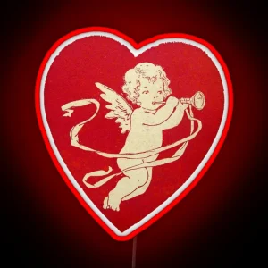 Vintage Cupid RGB Neon Sign