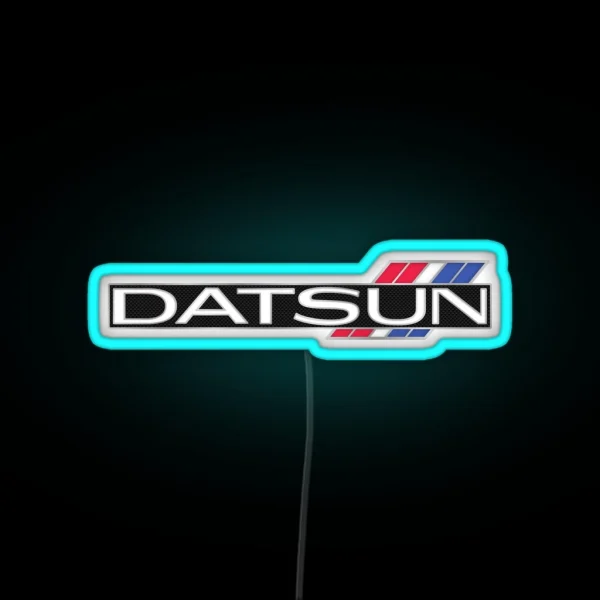 Vintage Datsun Badge RGB Neon Sign