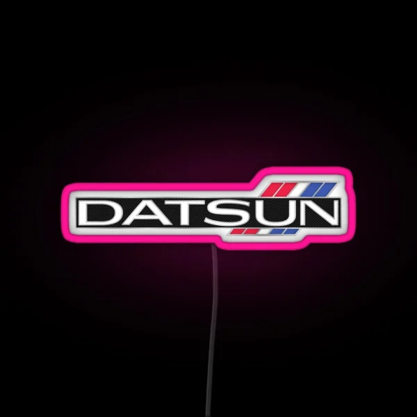 Vintage Datsun Badge RGB Neon Sign