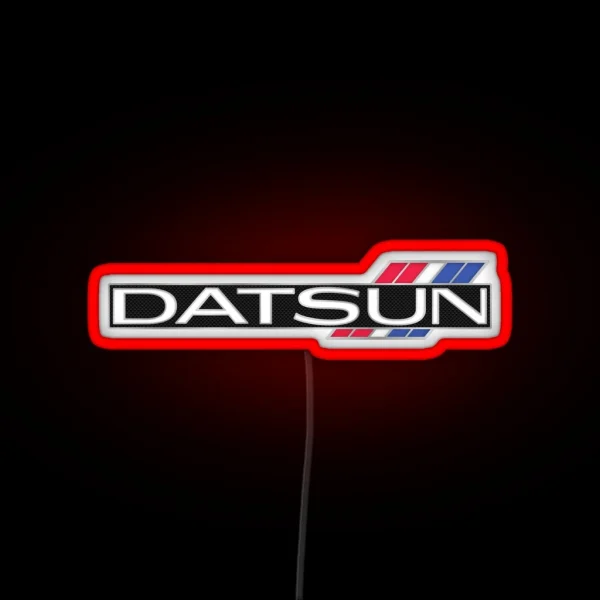 Vintage Datsun Badge RGB Neon Sign