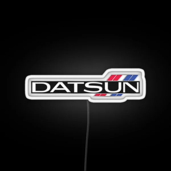Vintage Datsun Badge RGB Neon Sign