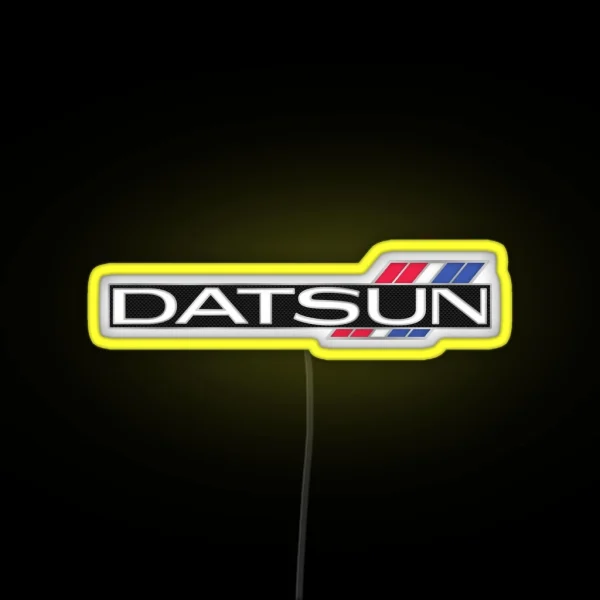 Vintage Datsun Badge RGB Neon Sign