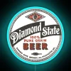 Vintage diamond state brewery wilmington delaware beer logo rgb signage