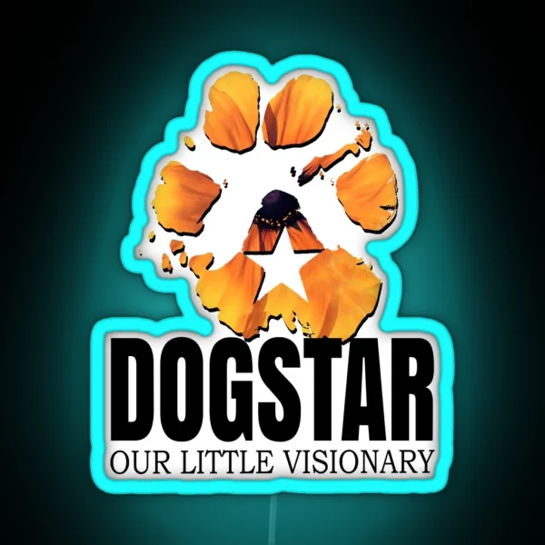 Vintage DOGSTAR Band Keanu Reeves Band 80s 90s RGB Neon Sign
