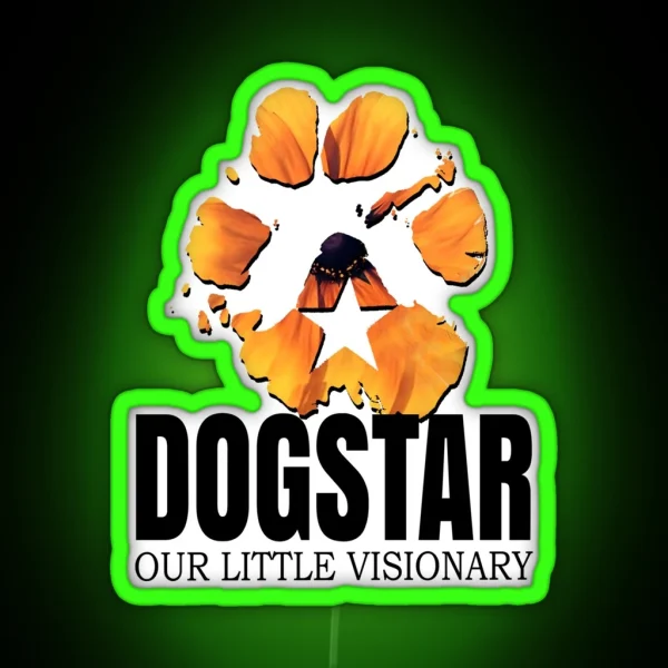 Vintage DOGSTAR Band Keanu Reeves Band 80s 90s RGB Neon Sign