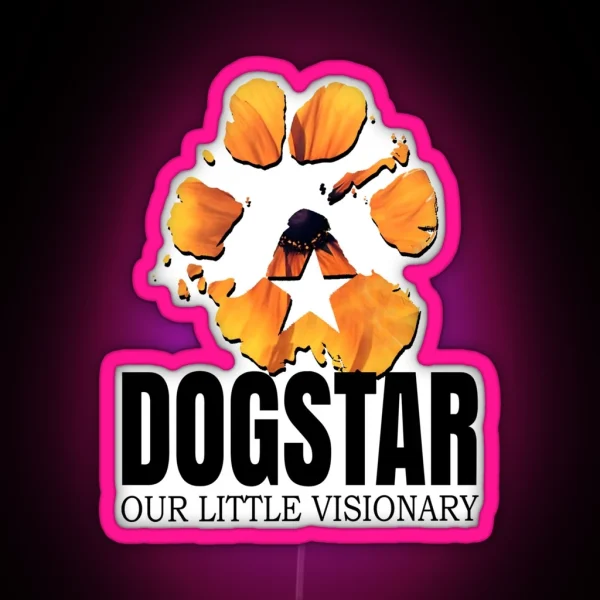 Vintage DOGSTAR Band Keanu Reeves Band 80s 90s RGB Neon Sign