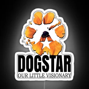Vintage DOGSTAR Band Keanu Reeves Band 80s 90s RGB Neon Sign